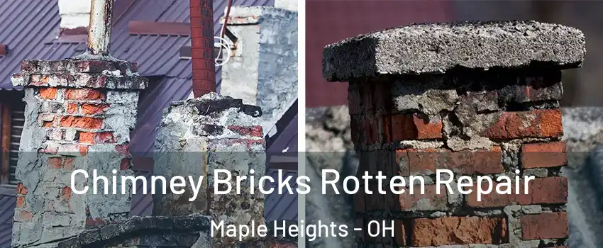  Chimney Bricks Rotten Repair Maple Heights - OH
