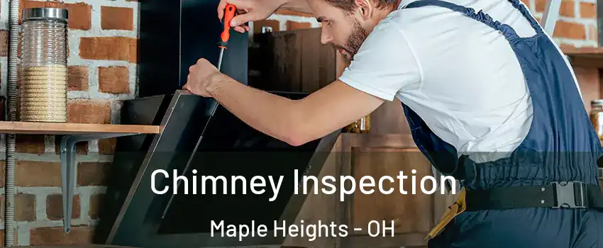  Chimney Inspection Maple Heights - OH