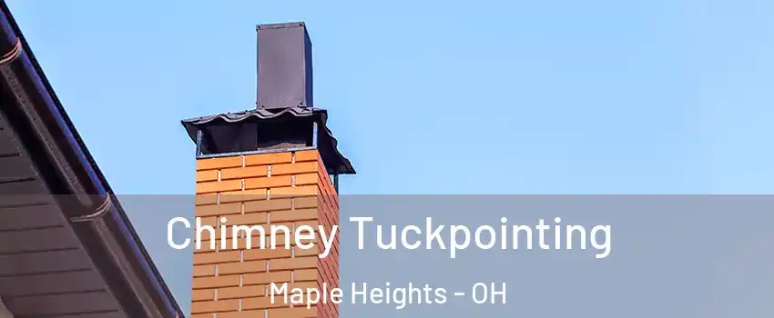  Chimney Tuckpointing Maple Heights - OH