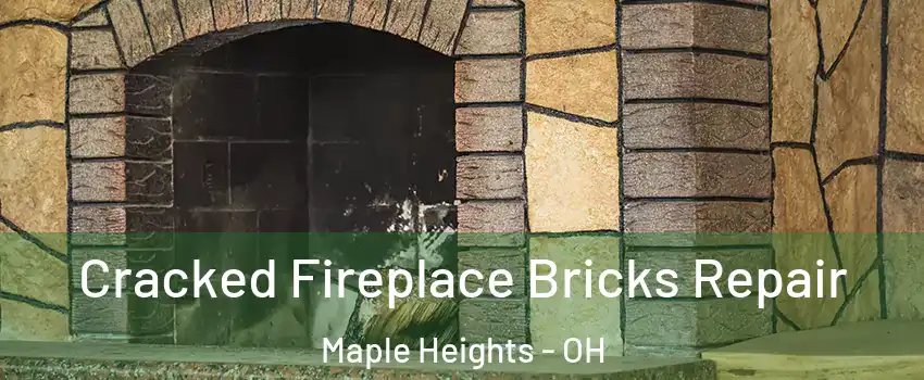  Cracked Fireplace Bricks Repair Maple Heights - OH