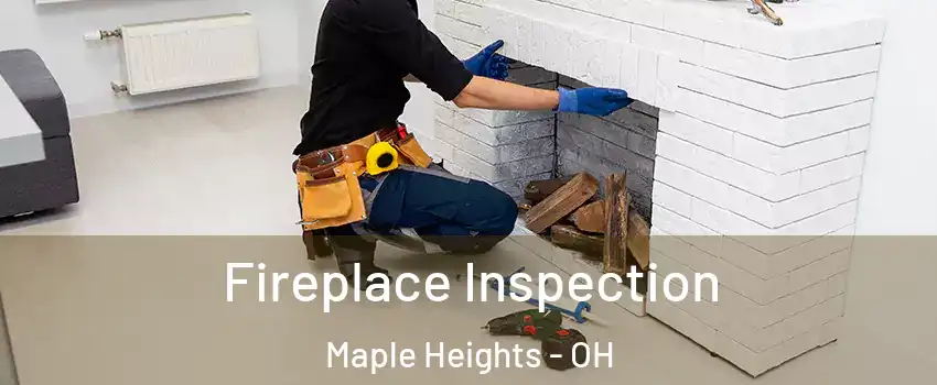  Fireplace Inspection Maple Heights - OH