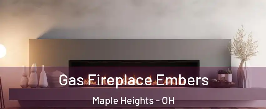  Gas Fireplace Embers Maple Heights - OH
