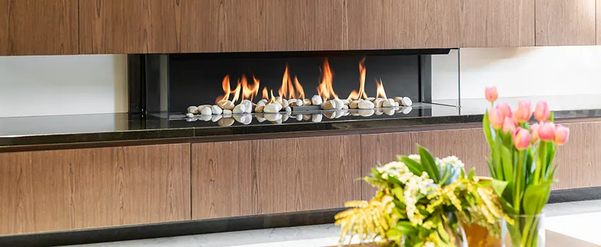 Double-height Fireplace Design Refurbishment in Maple Heights, Ohio