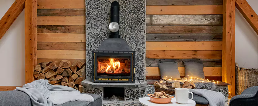 Thelin Hearth Products Direct Vent Gas Stove Fireplace Inspection in Maple Heights, Ohio