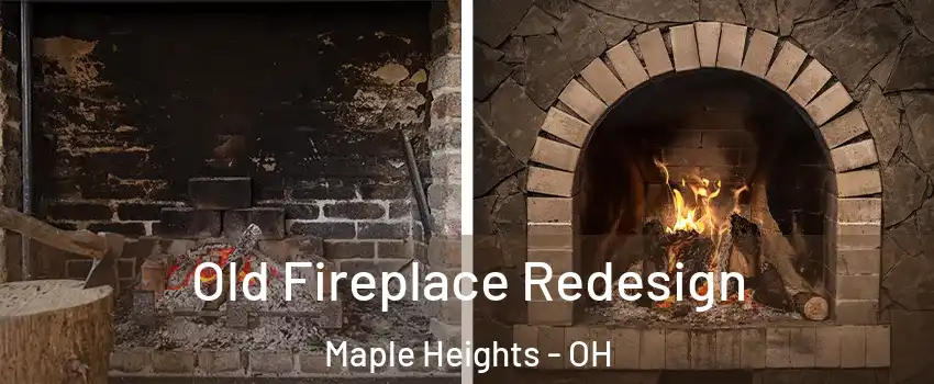  Old Fireplace Redesign Maple Heights - OH